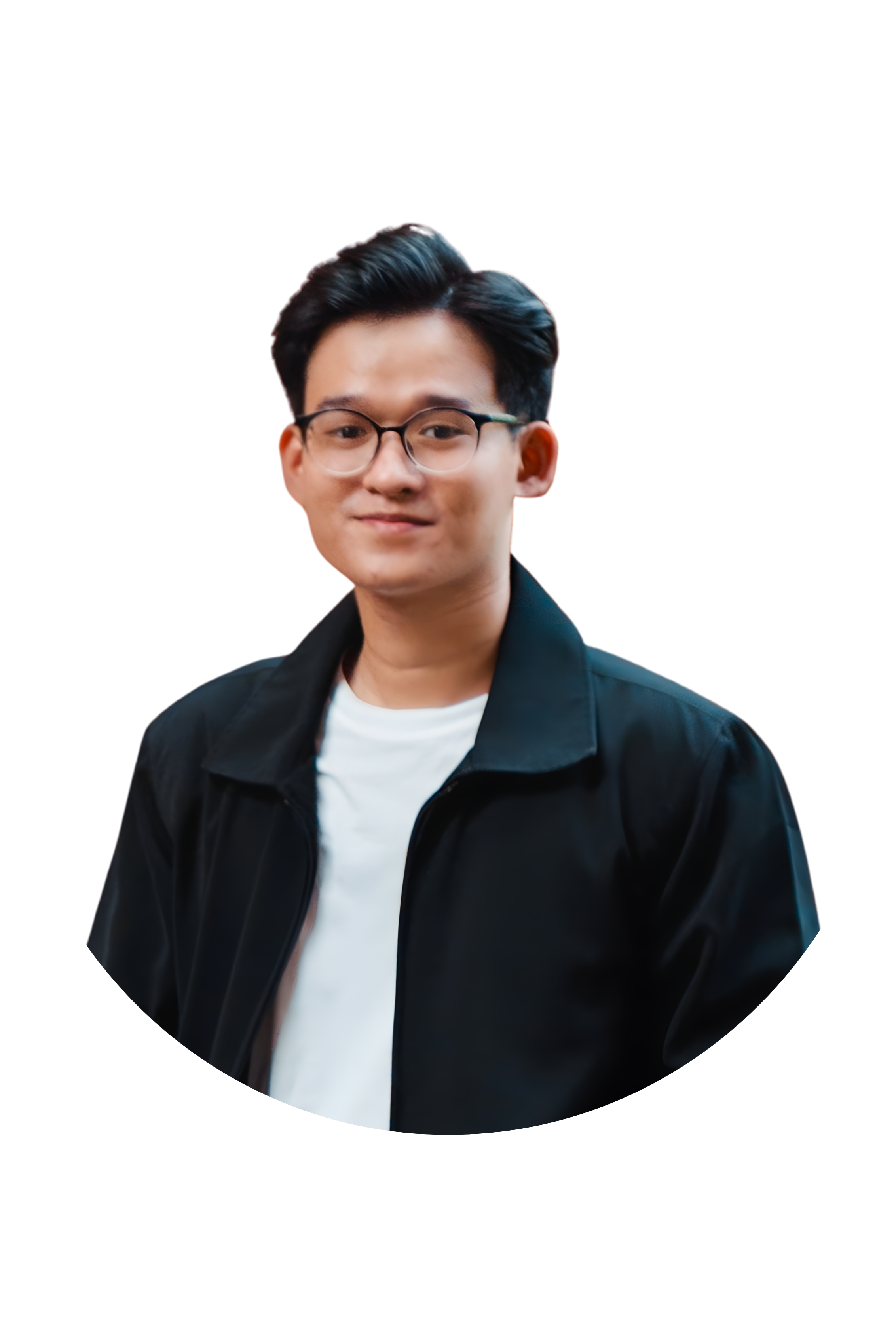 Professional headshot of Vic Jeremy, back-end developer